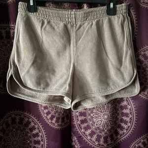 Brandy Melville Beige Athletic Shorts